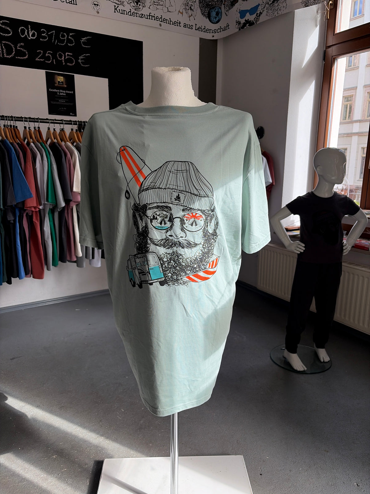 CAMPER - HERREN SHIRT BACKPRINT 3XL