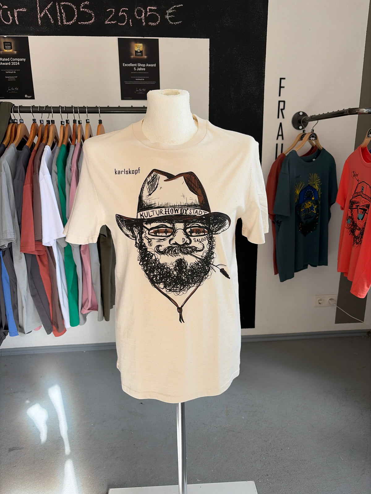COWBOY - HERREN T-SHIRT S