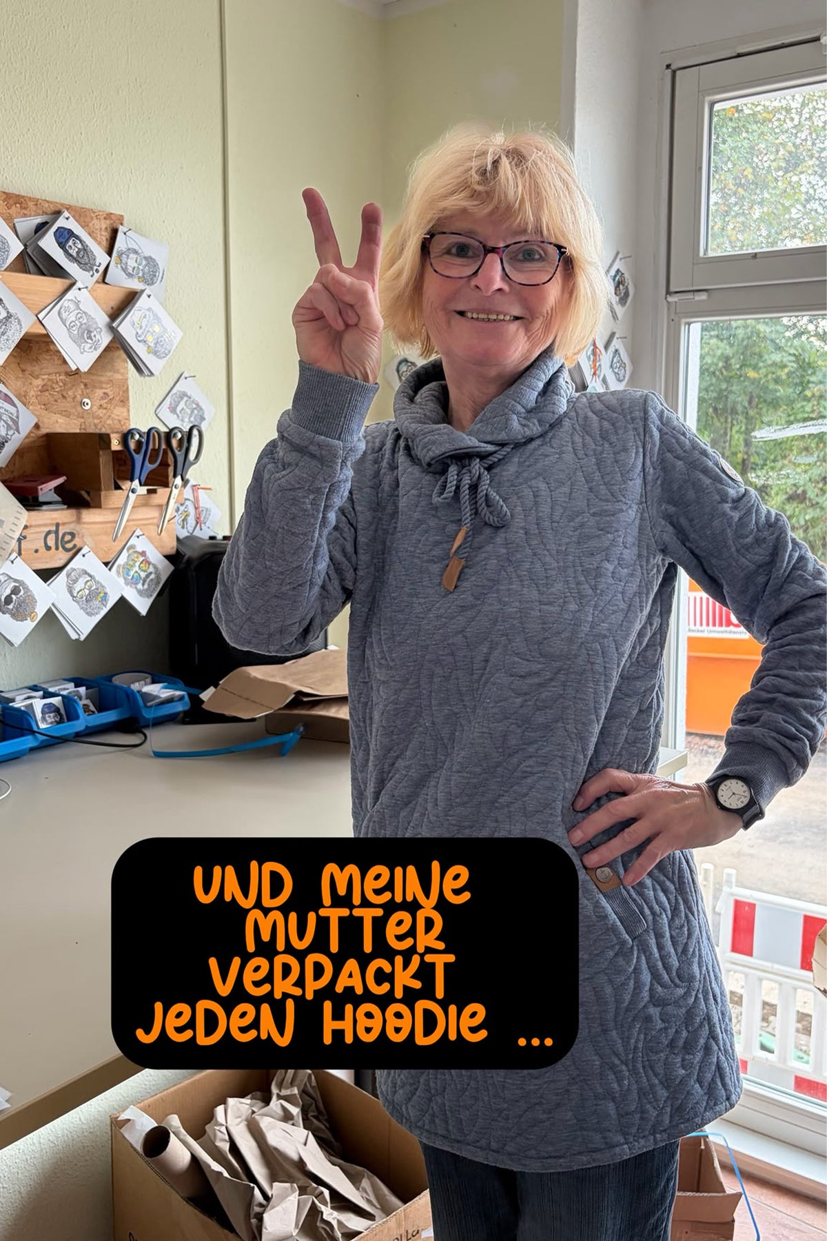 BERGMANN - Kinder Hoodie