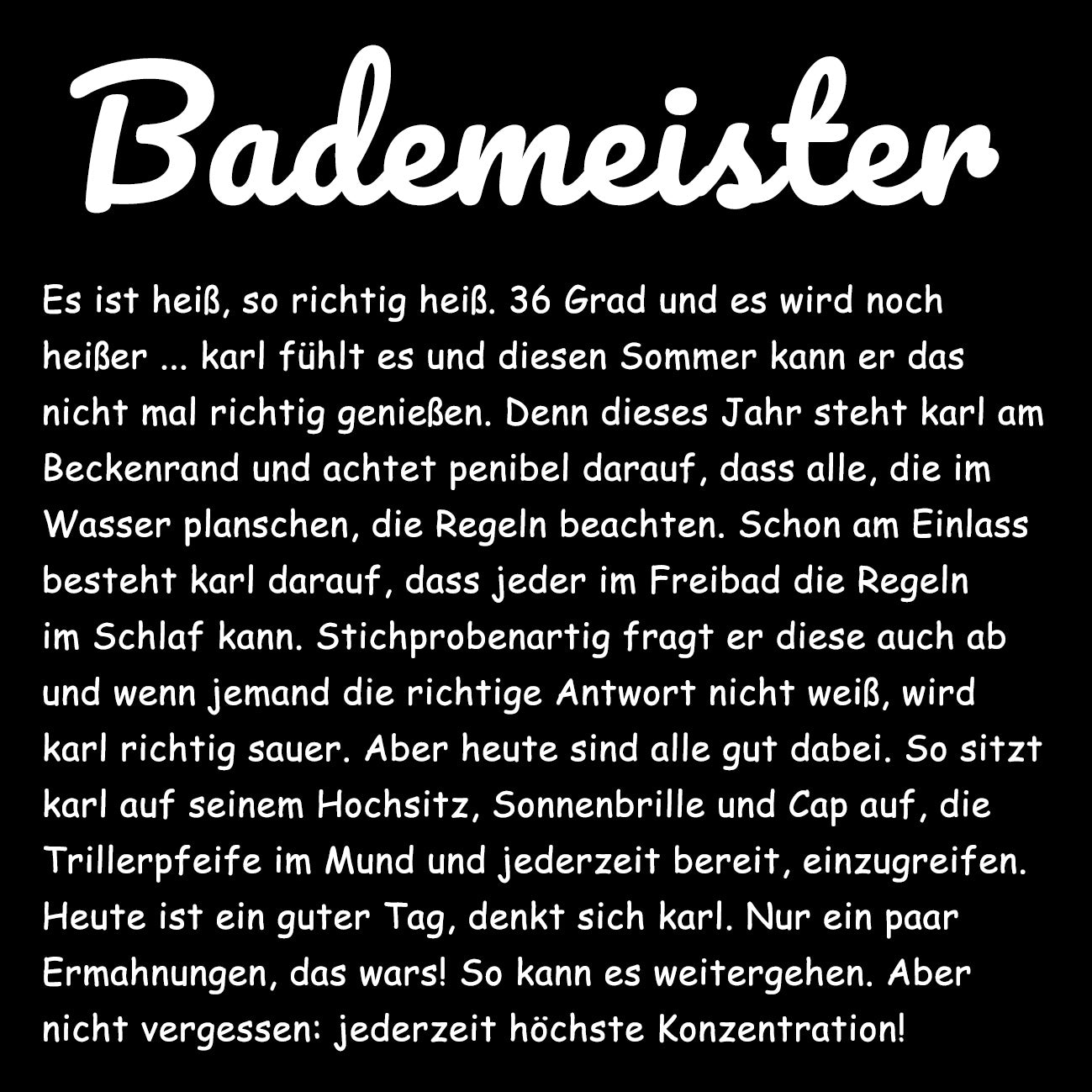 BADEMEISTER - Herren T-Shirt