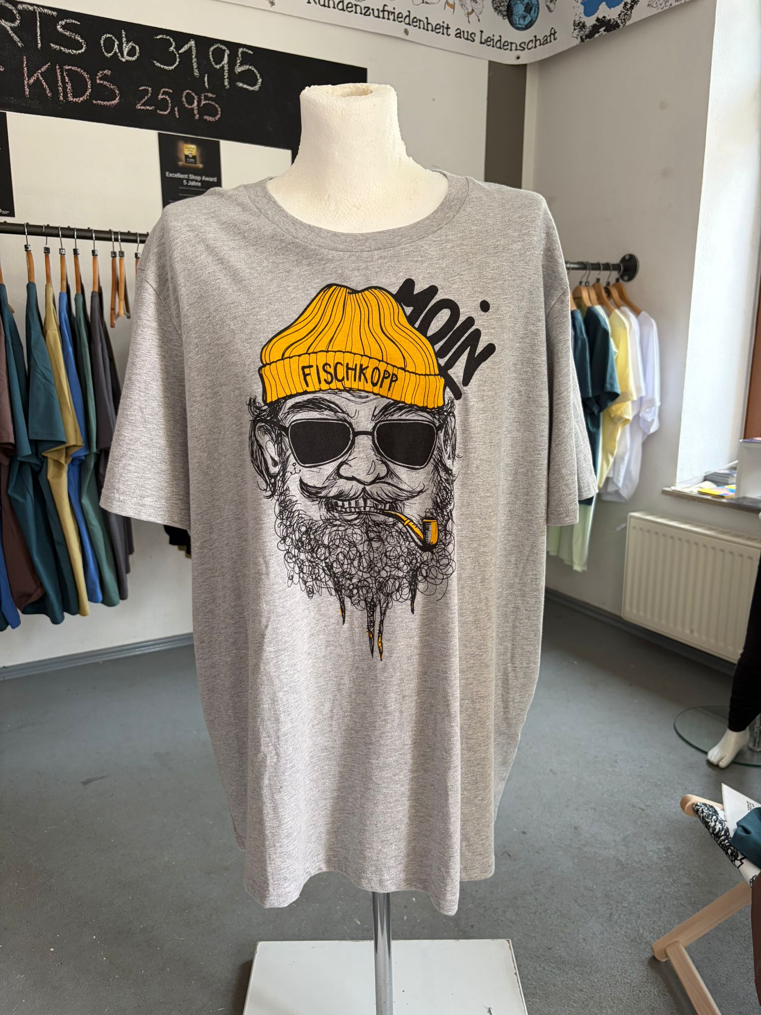 FISCHKOPP - HERREN SHIRT 3XL