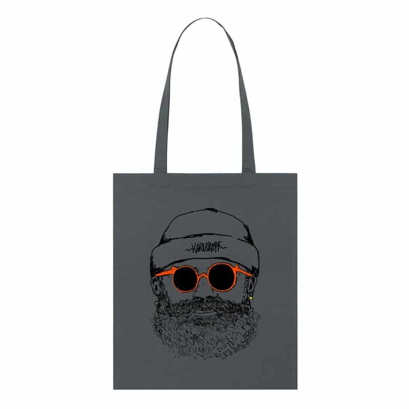 karlskopf-Baumwolltasche-Anthrazit-Hipster