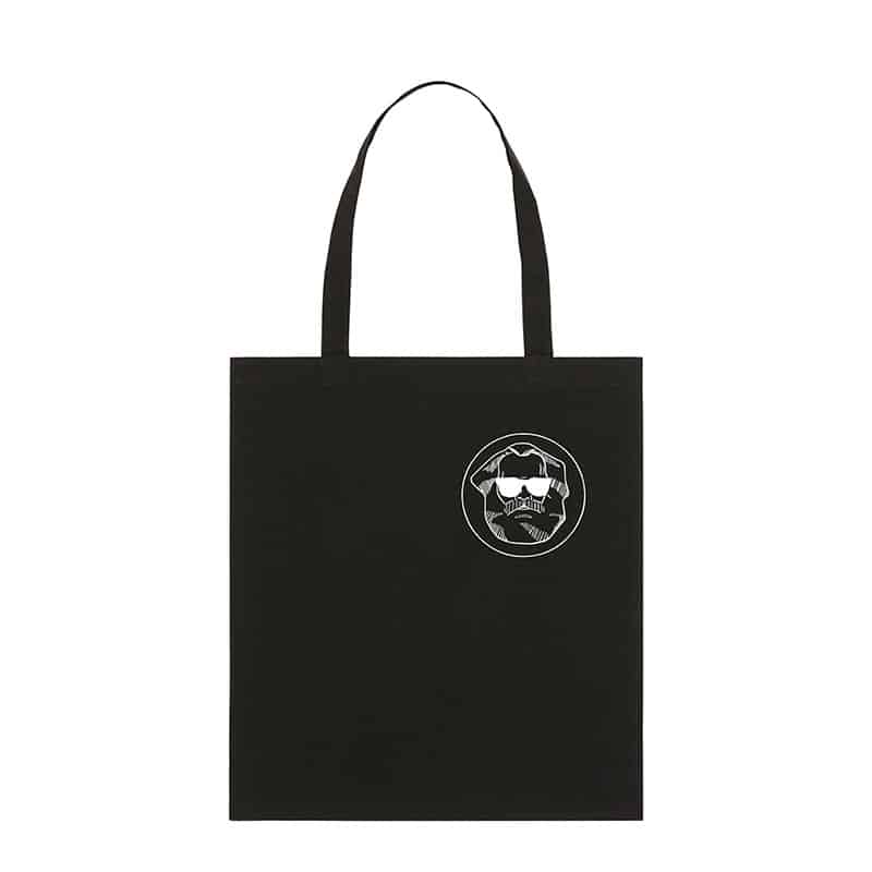 karlskopf-Baumwolltasche-Schwarz-Logo-Classic