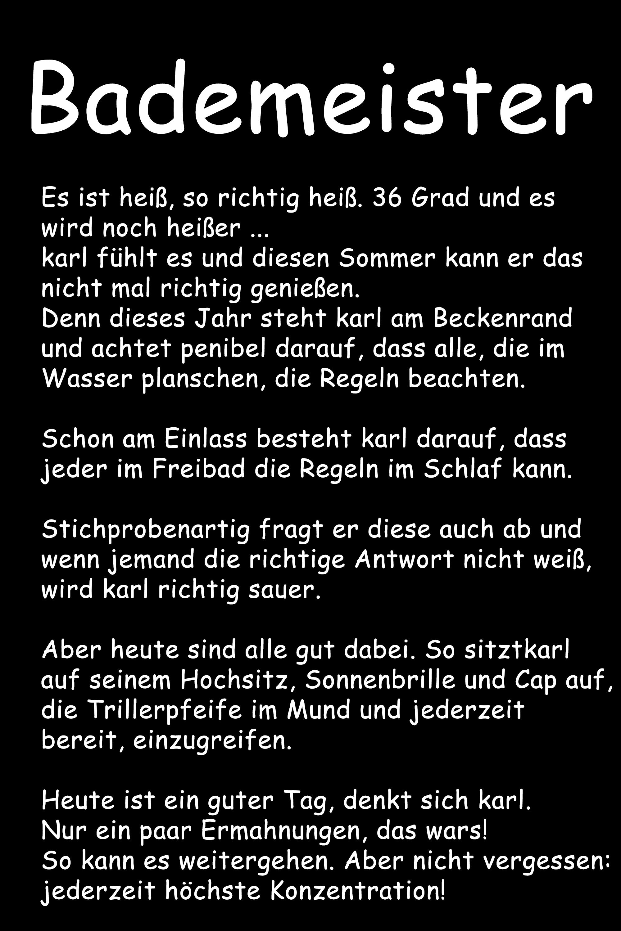 BADEMEISTER vol. 1 - Herren T-Shirt