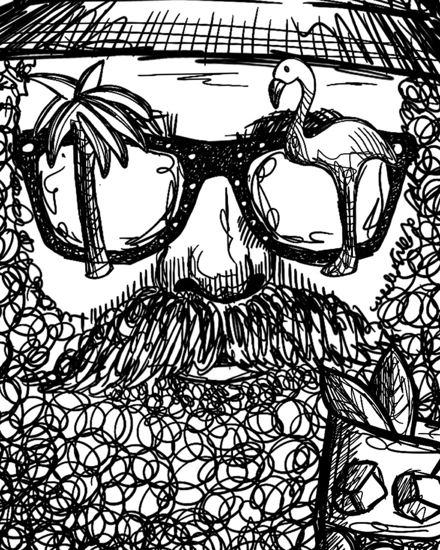 karlskopf DISFRUTANDO Nahaufnahme