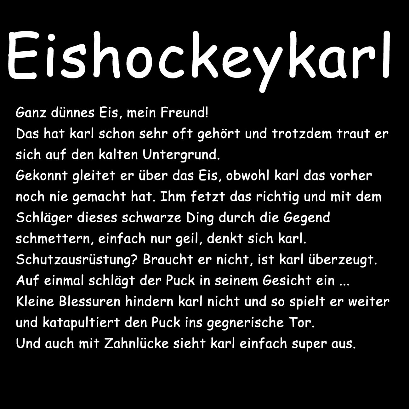 EISHOCKEYSPIELER - Damen T-Shirt