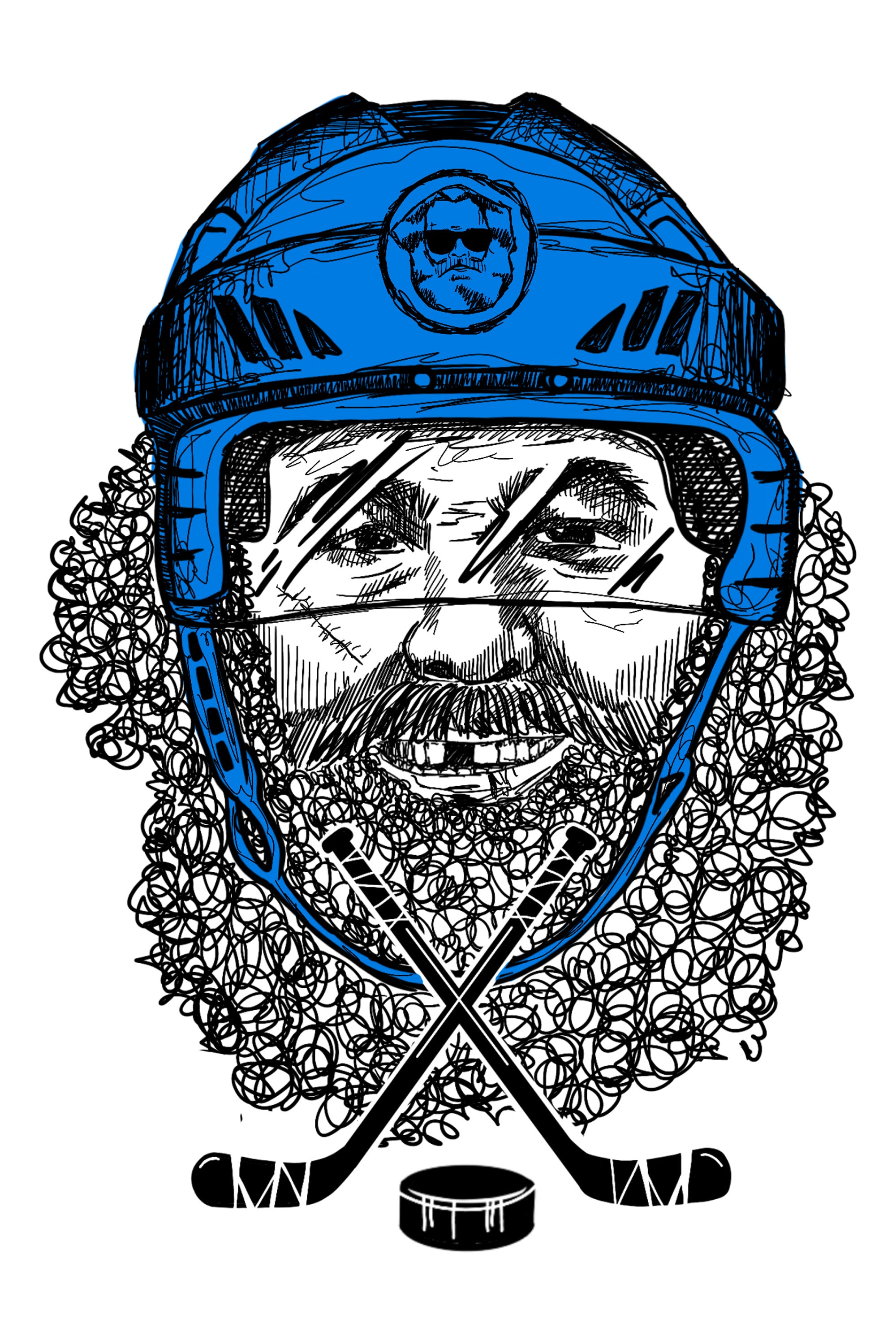 EISHOCKEYSPIELER vol. 1 - Herren T-Shirt oversized