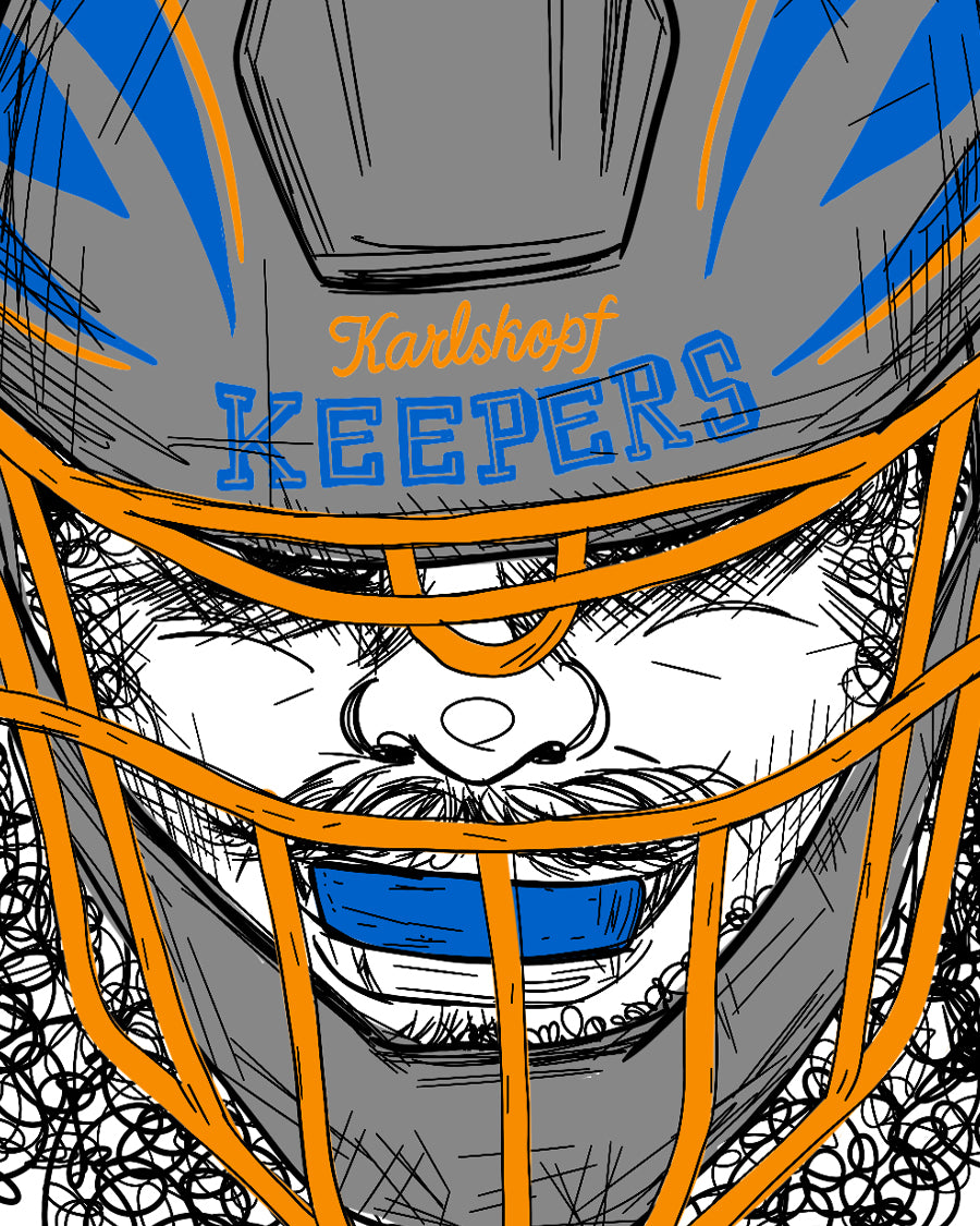 karlskopf FOOTBALLER Nahaufnahme