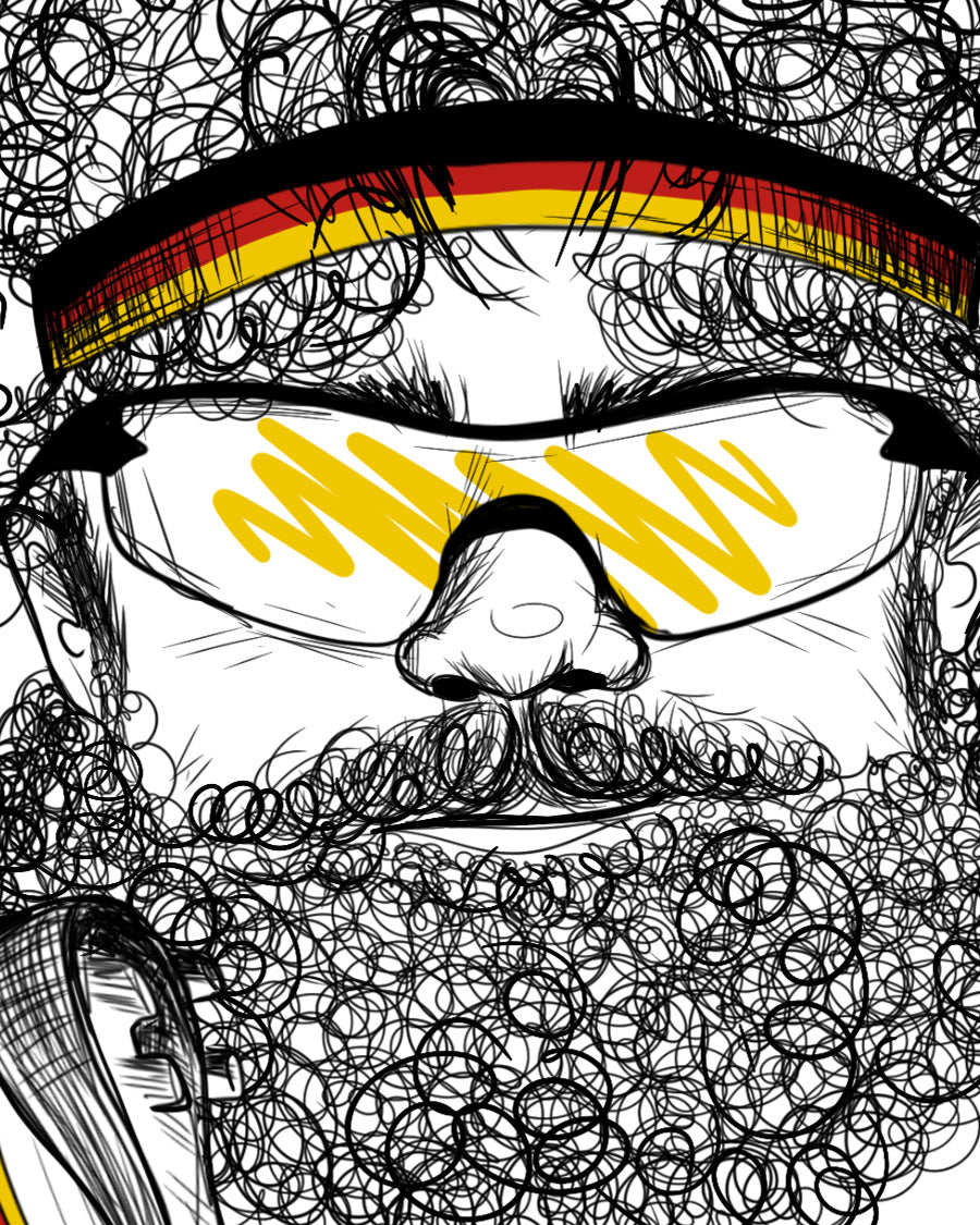 karlskopf FUSSBALLER Nahaufnahme