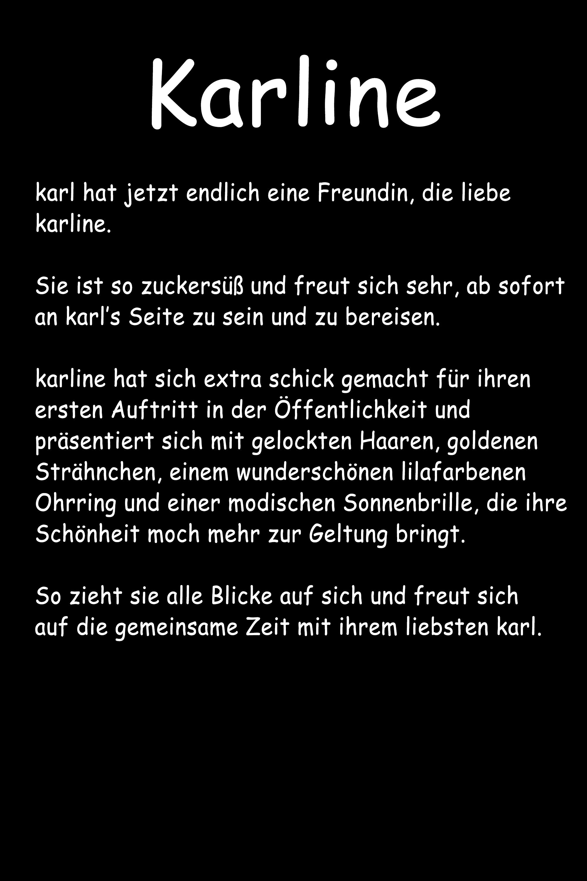 KARLINE vol. 1 - Kinder T-Shirt