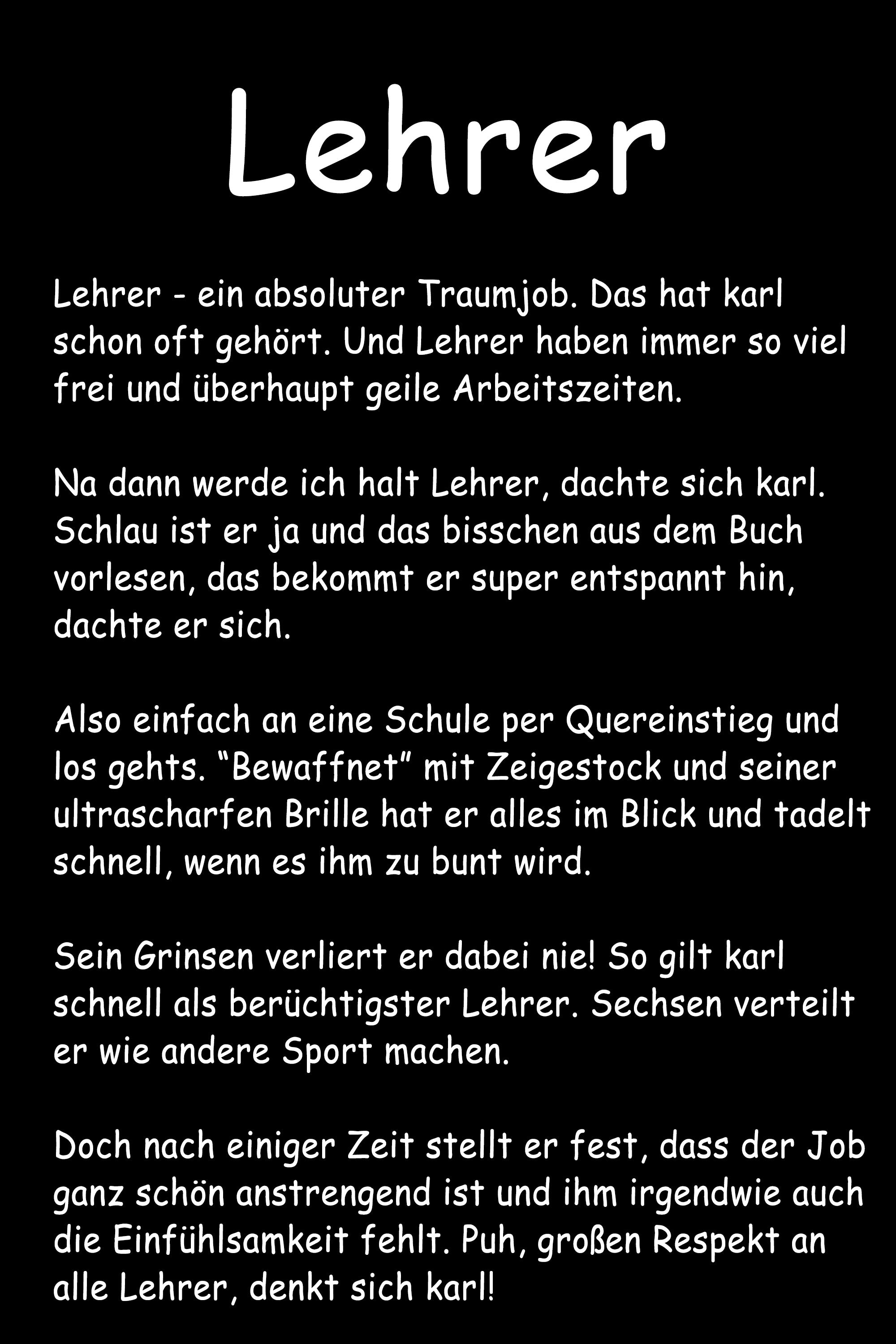 LEHRER vol. 2 - Damen T-Shirt