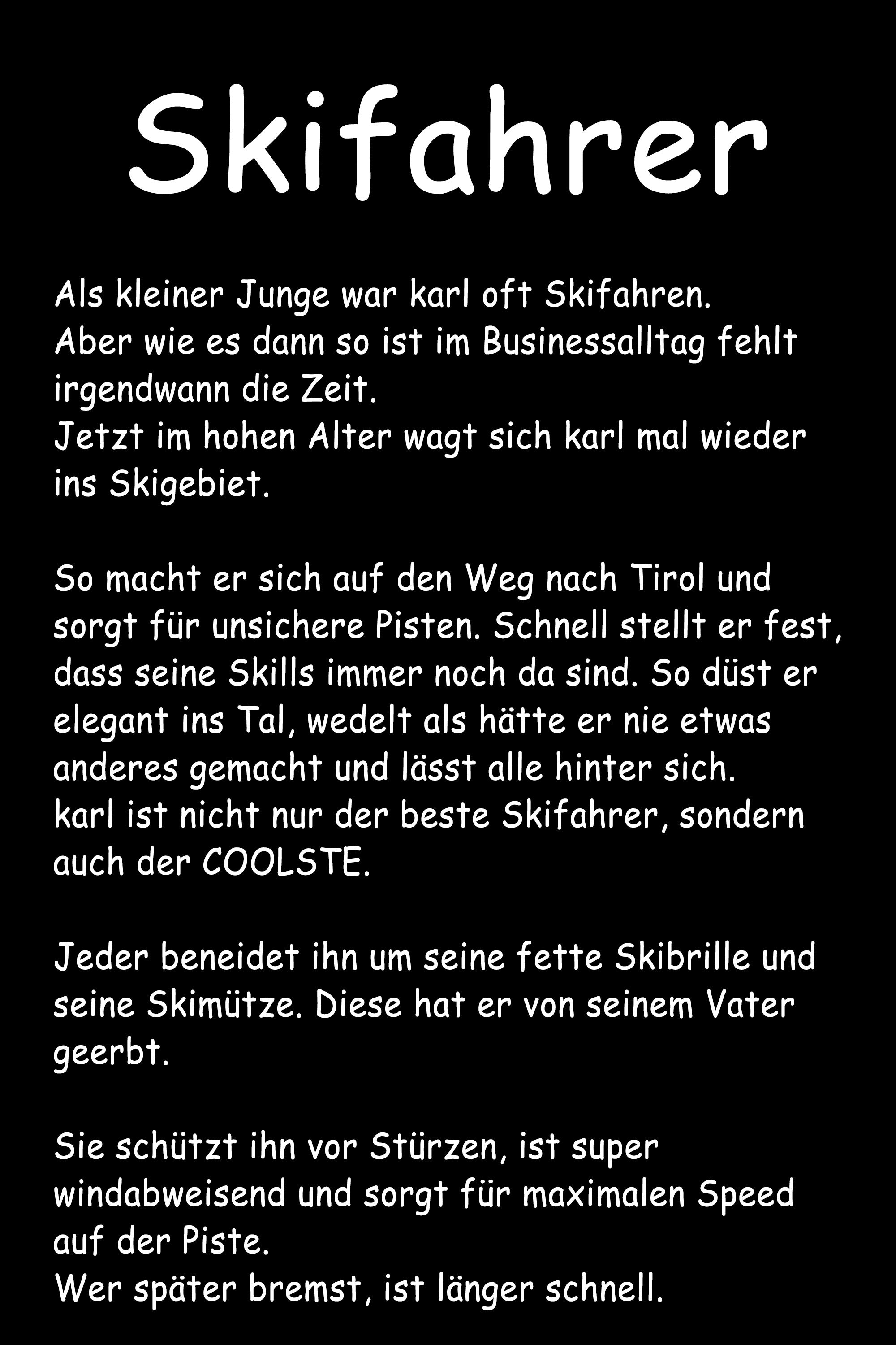 SKIFAHRER vol. 1 - Herren T-Shirt oversized