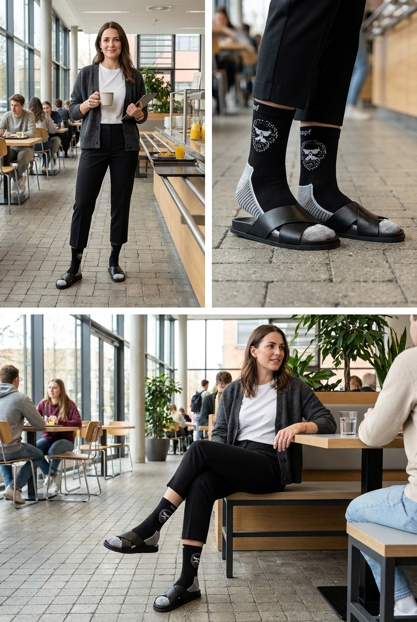 BASIC BLACK SOCKEN aus Bio-Baumwolle