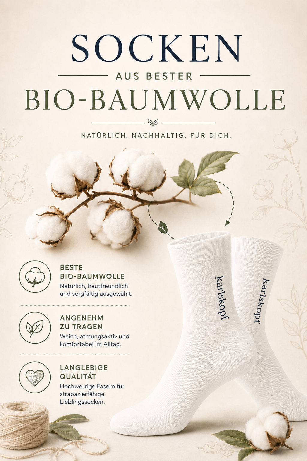 KULTURHAUPTSTADT SOCKEN C25 aus Bio-Baumwolle