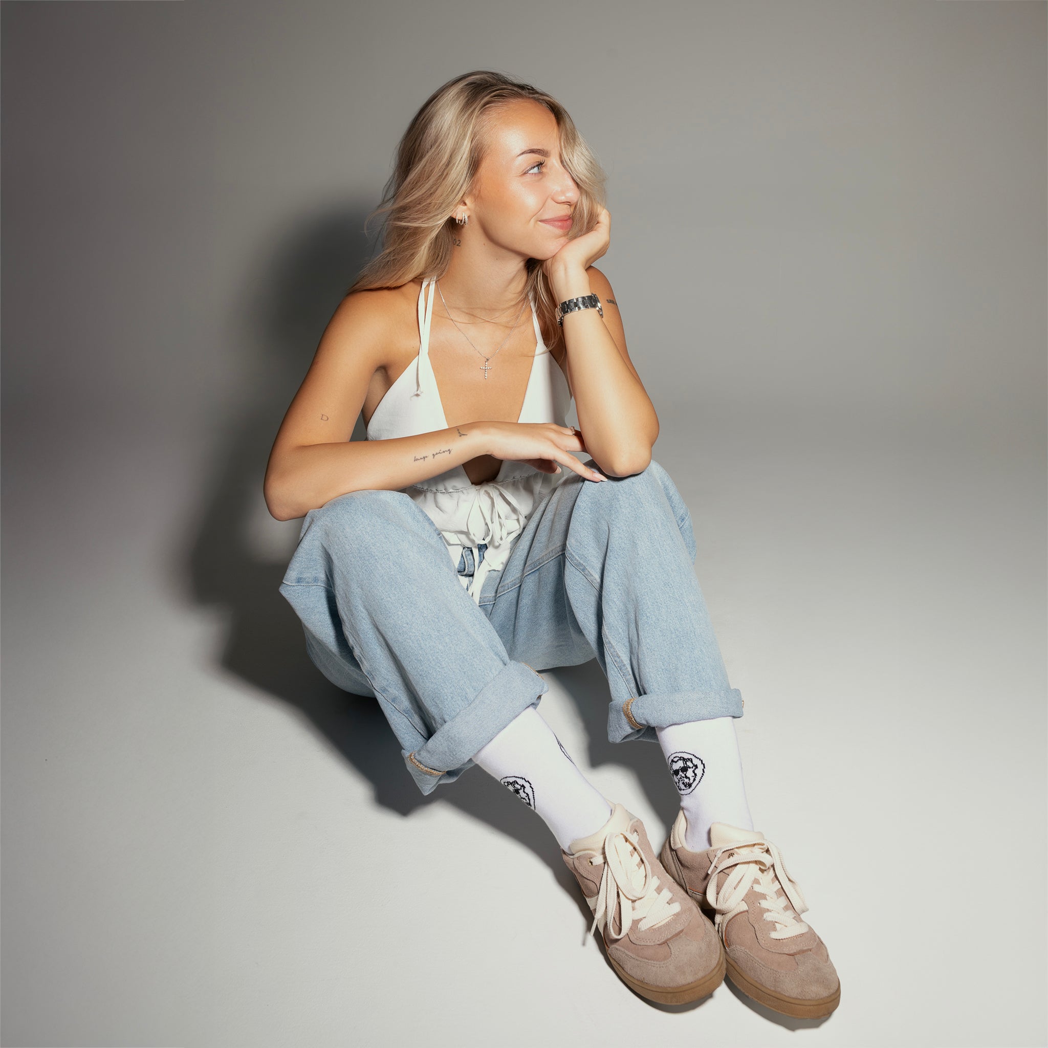 CLASSIC WHITE Socken aus Bio-Baumwolle