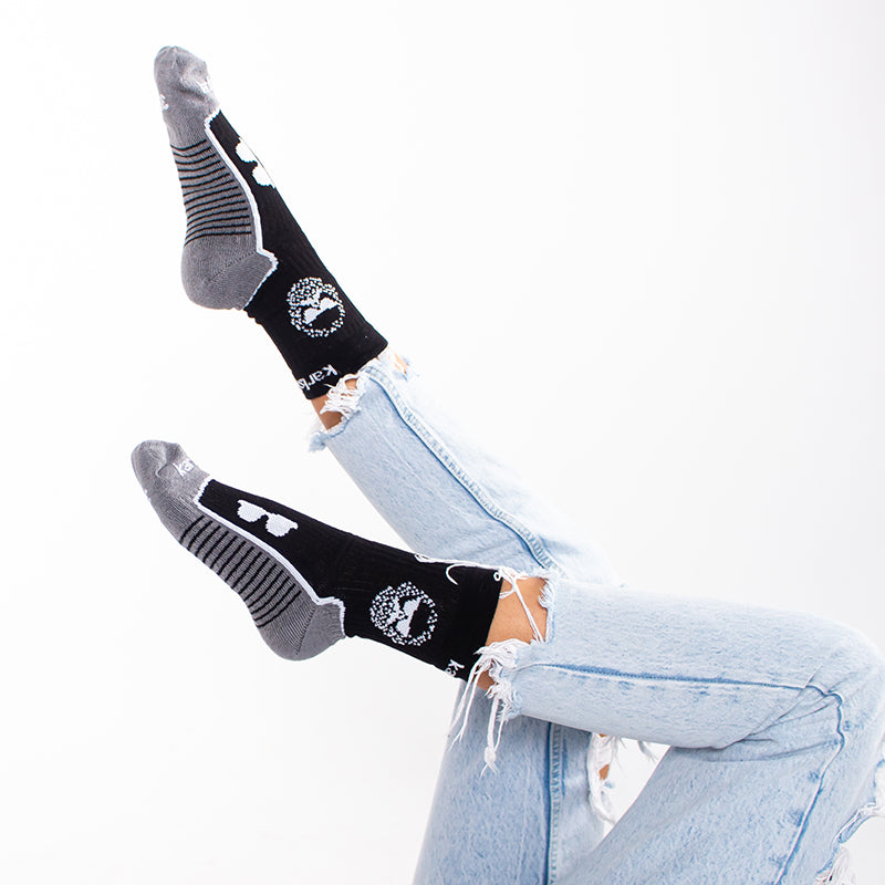 BASIC BLACK Socken aus Bio-Baumwolle