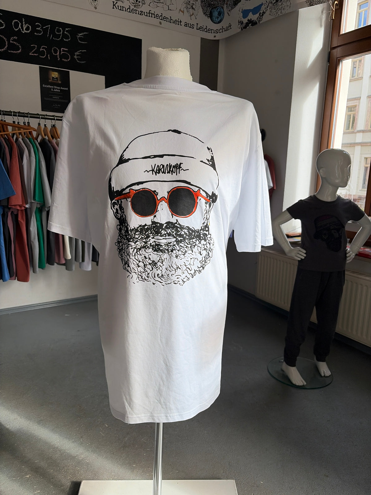 HIPSTER - HERREN SHIRT BACKPRINT 3XL