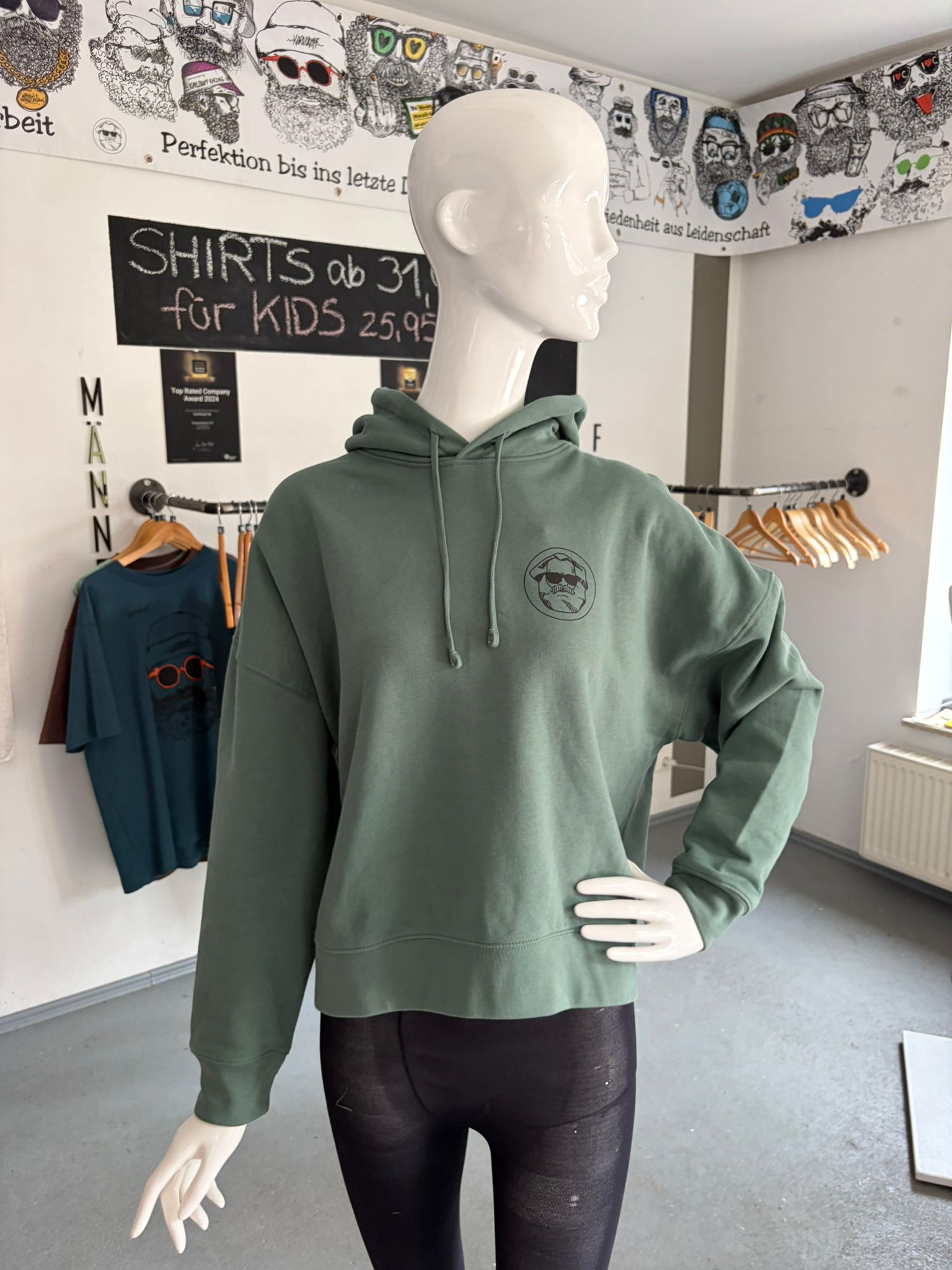 LOGO -  DAMEN HOODIE M