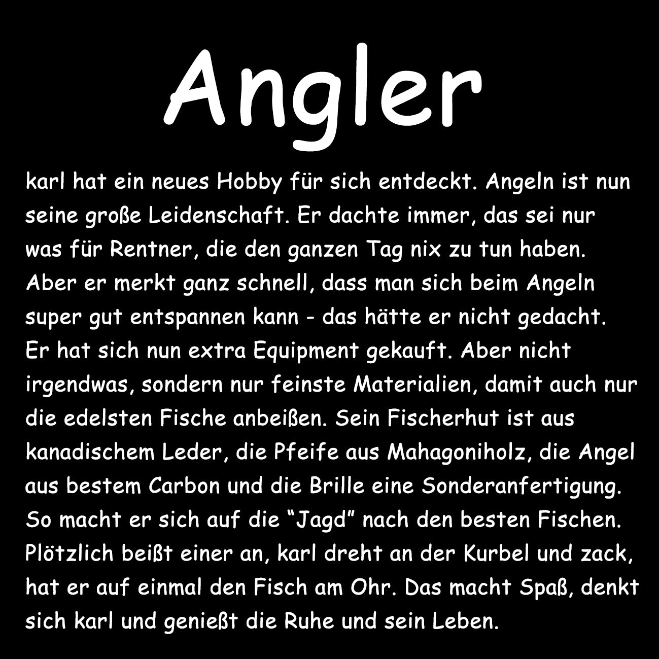 ANGLER - Kinder Hoodie