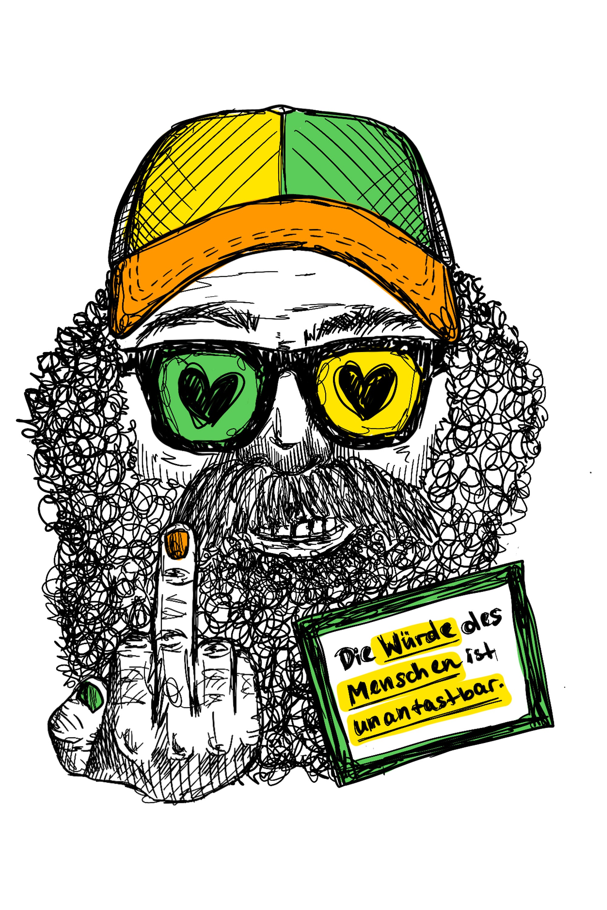 BUNTMACHER vol. 2 - Damen T-Shirt oversized