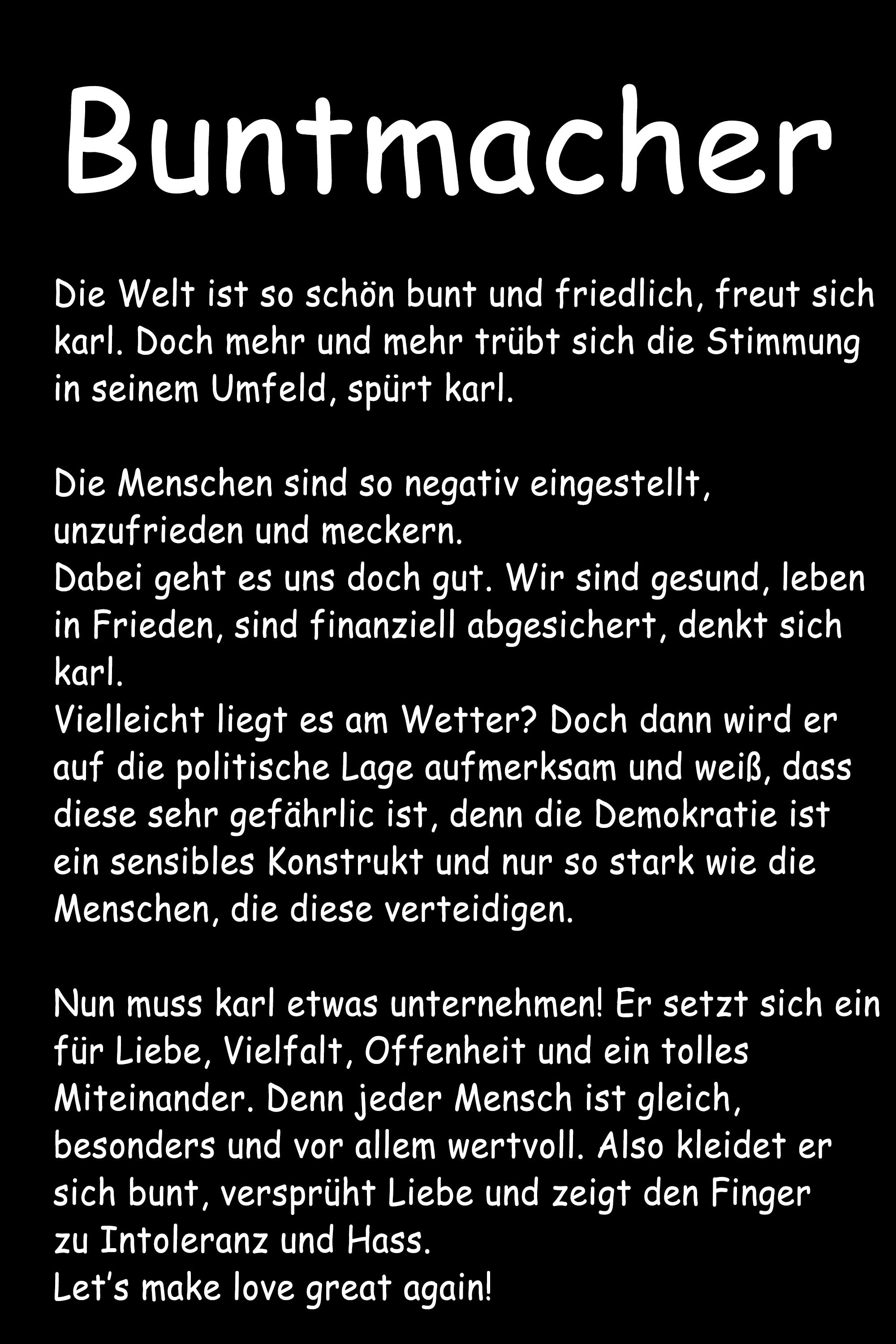 BUNTMACHER vol. 2 - Damen T-Shirt oversized