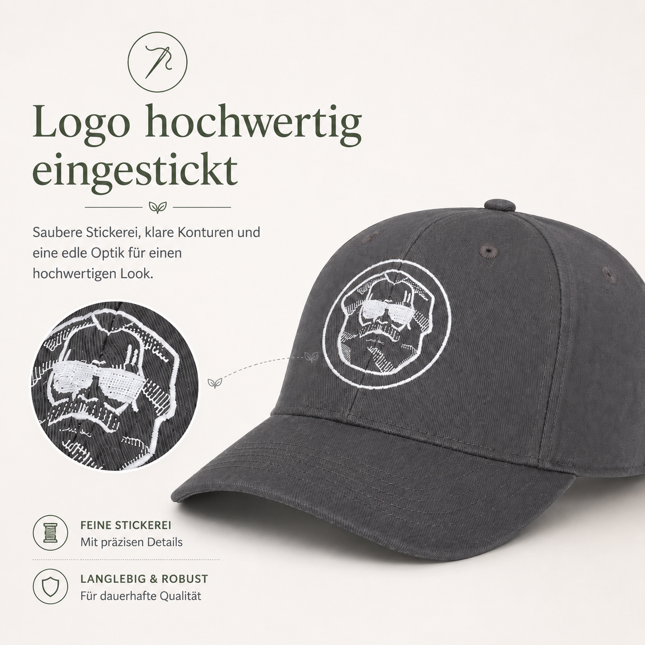 CAP - EASY GREY
