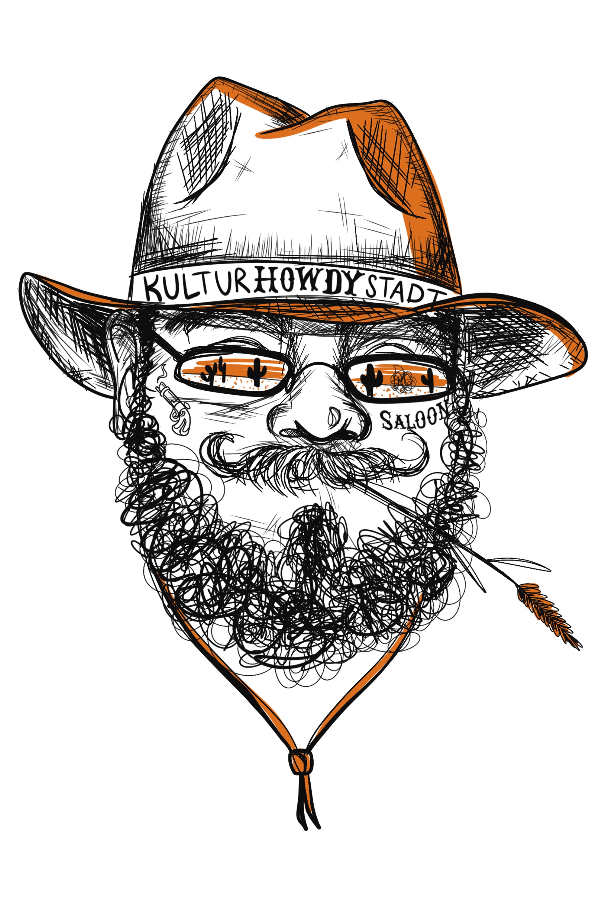 COWBOY vol. 2 - Damen T-Shirt oversized