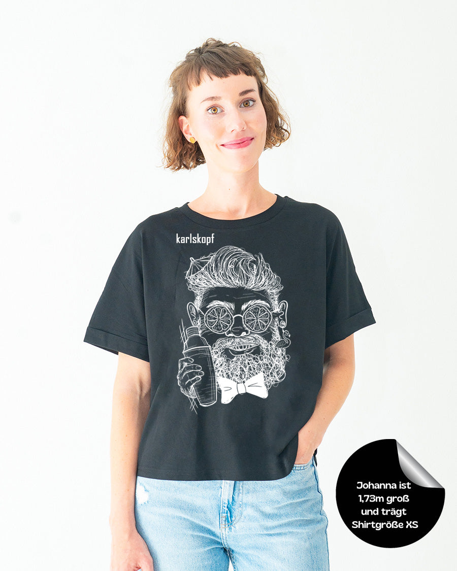BLACK 10 - Damen T-Shirt oversized