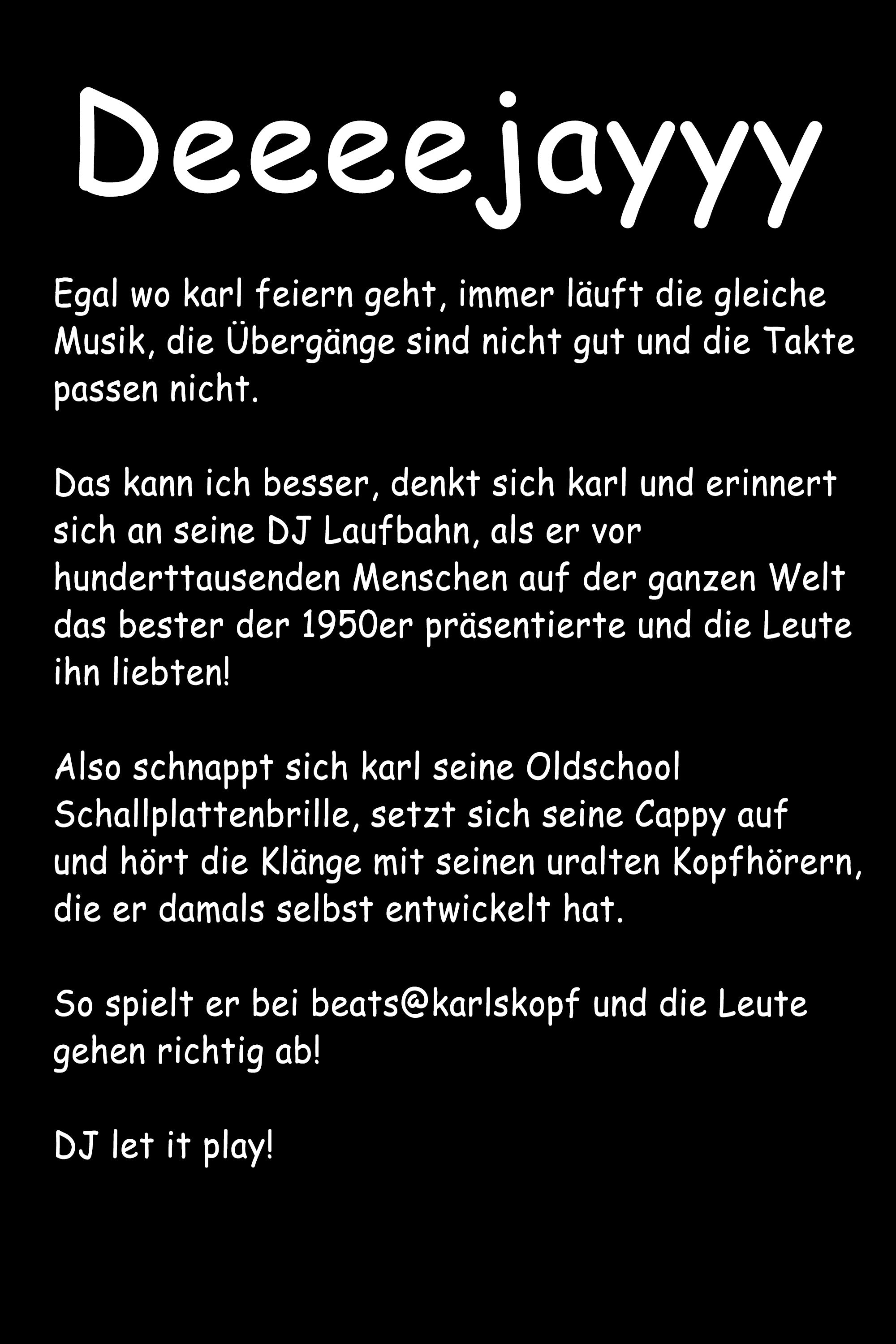 DEEEEJAYYY vol. 2 - Damen T-Shirt oversized