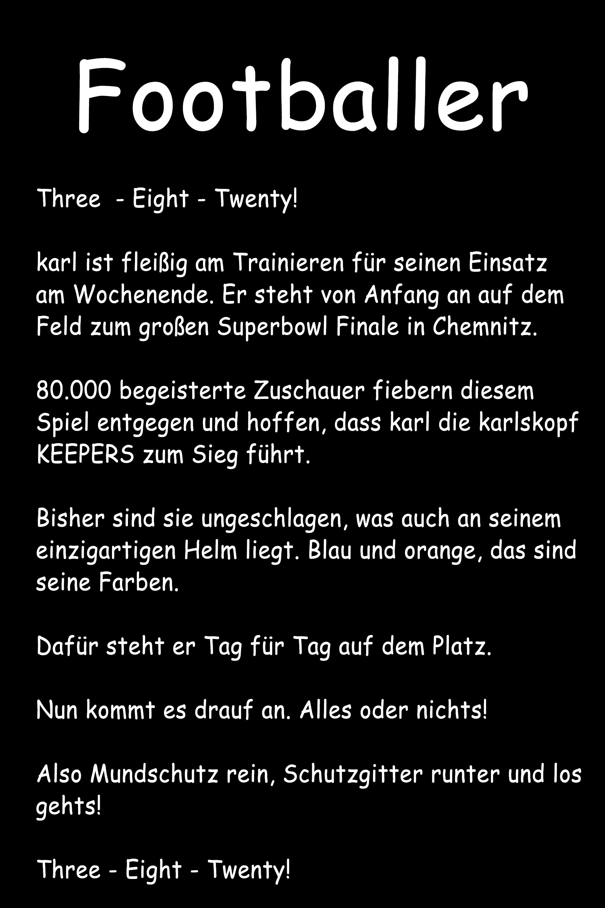 FOOTBALLER vol. 2 - Damen T-Shirt oversized