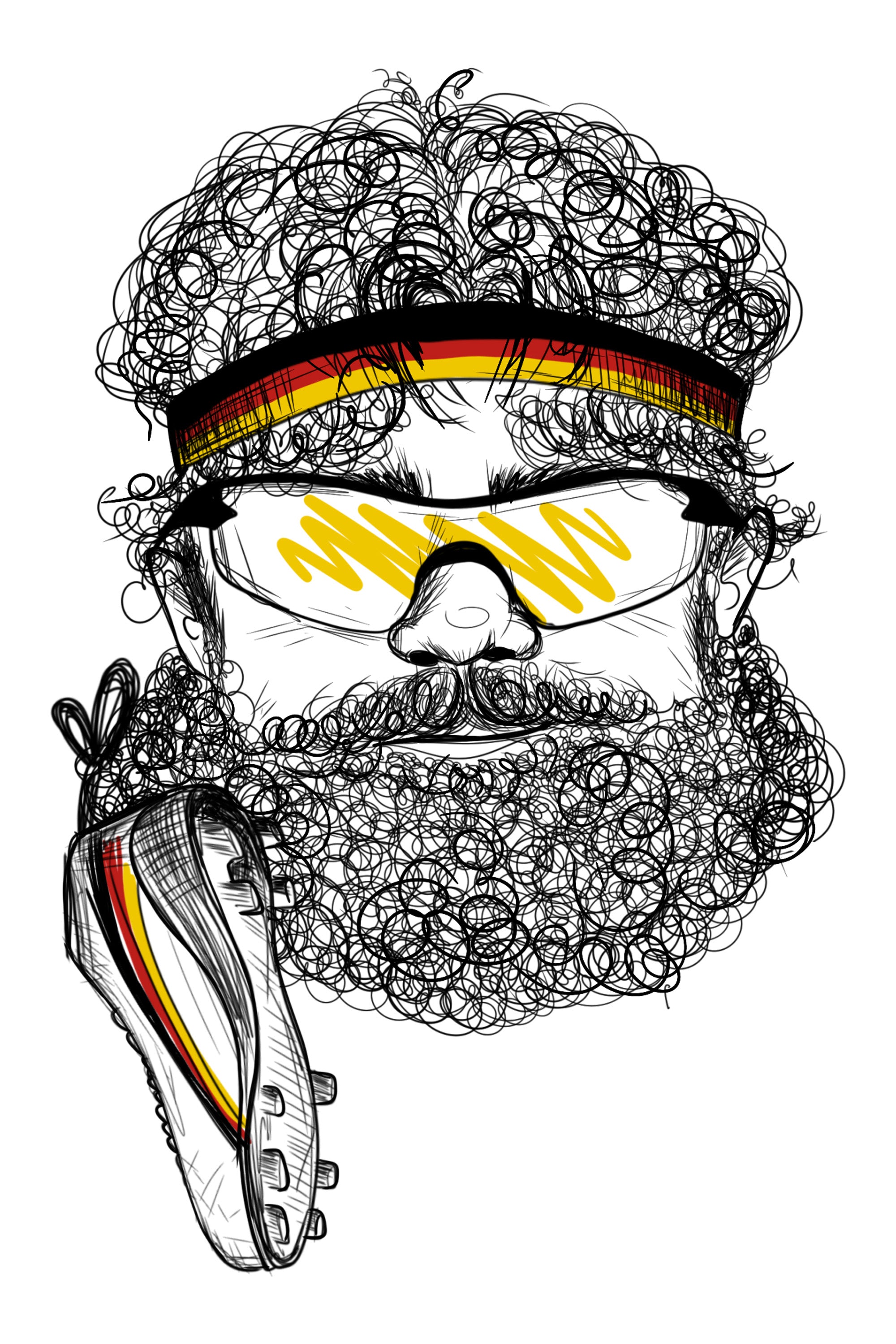 FUSSBALLER vol. 2 - Damen T-Shirt oversized