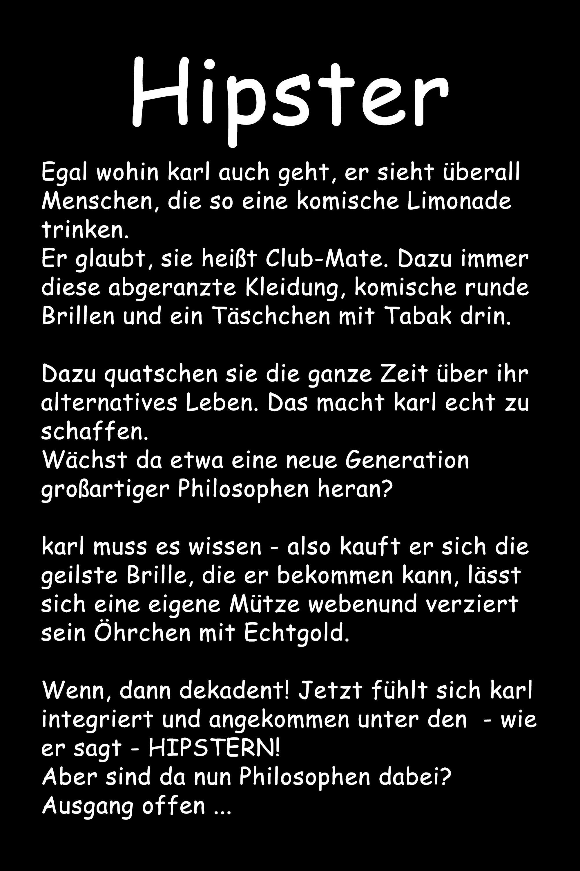 HIPSTER vol. 1 - Herren T-Shirt