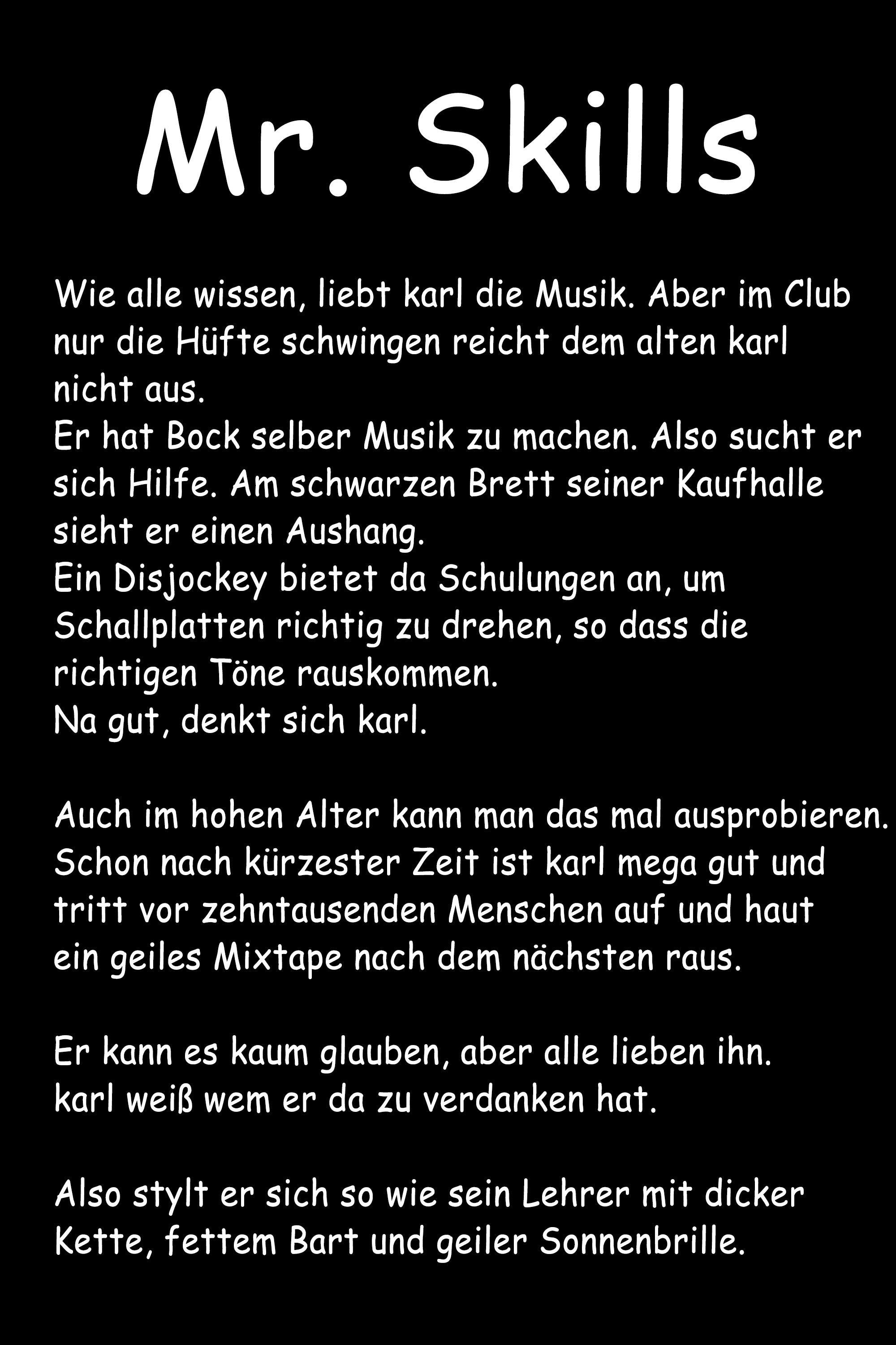 MR SKILLS vol. 2 - Damen T-Shirt oversized