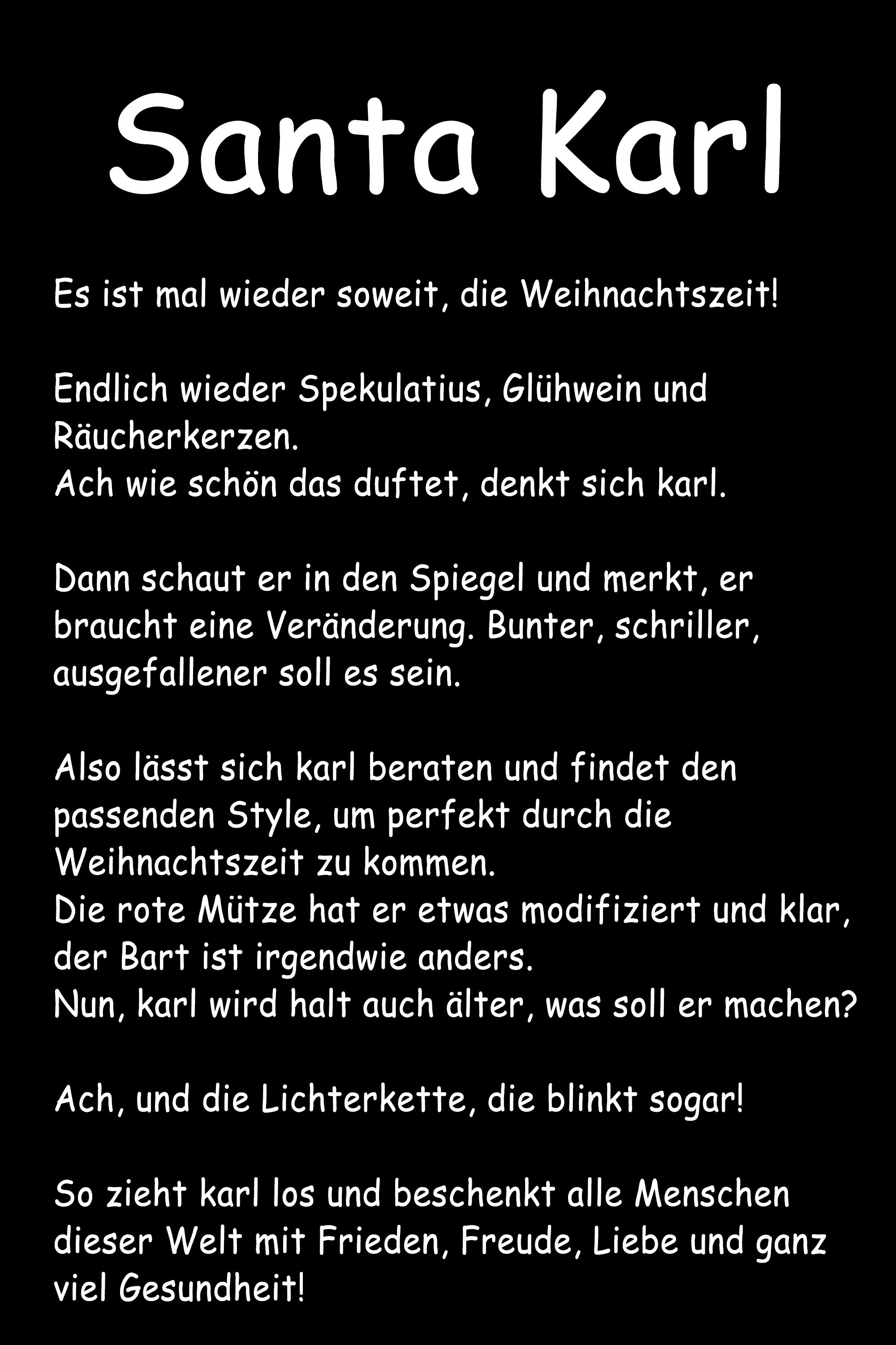 SANTA KARL vol. 2 - Damen T-Shirt oversized