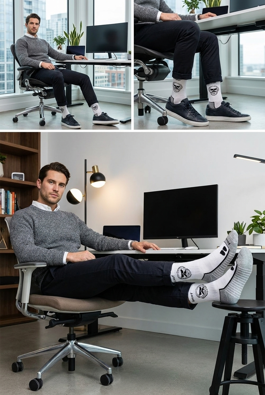 BASIC WHITE SOCKEN aus Bio-Baumwolle