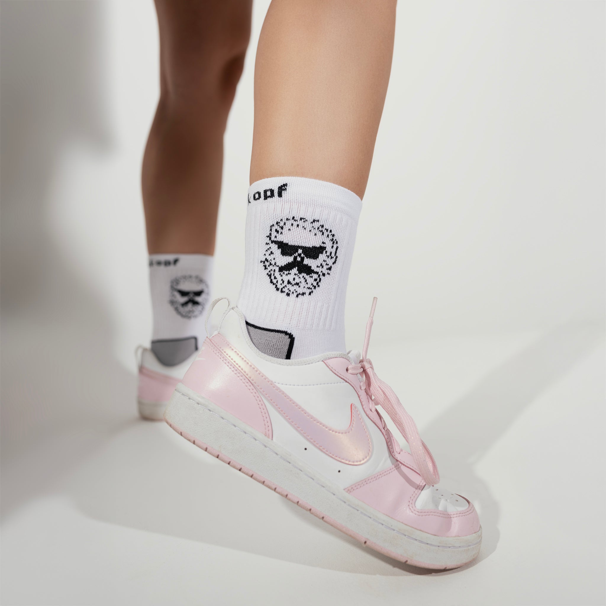 BASIC WHITE Socken aus Bio-Baumwolle