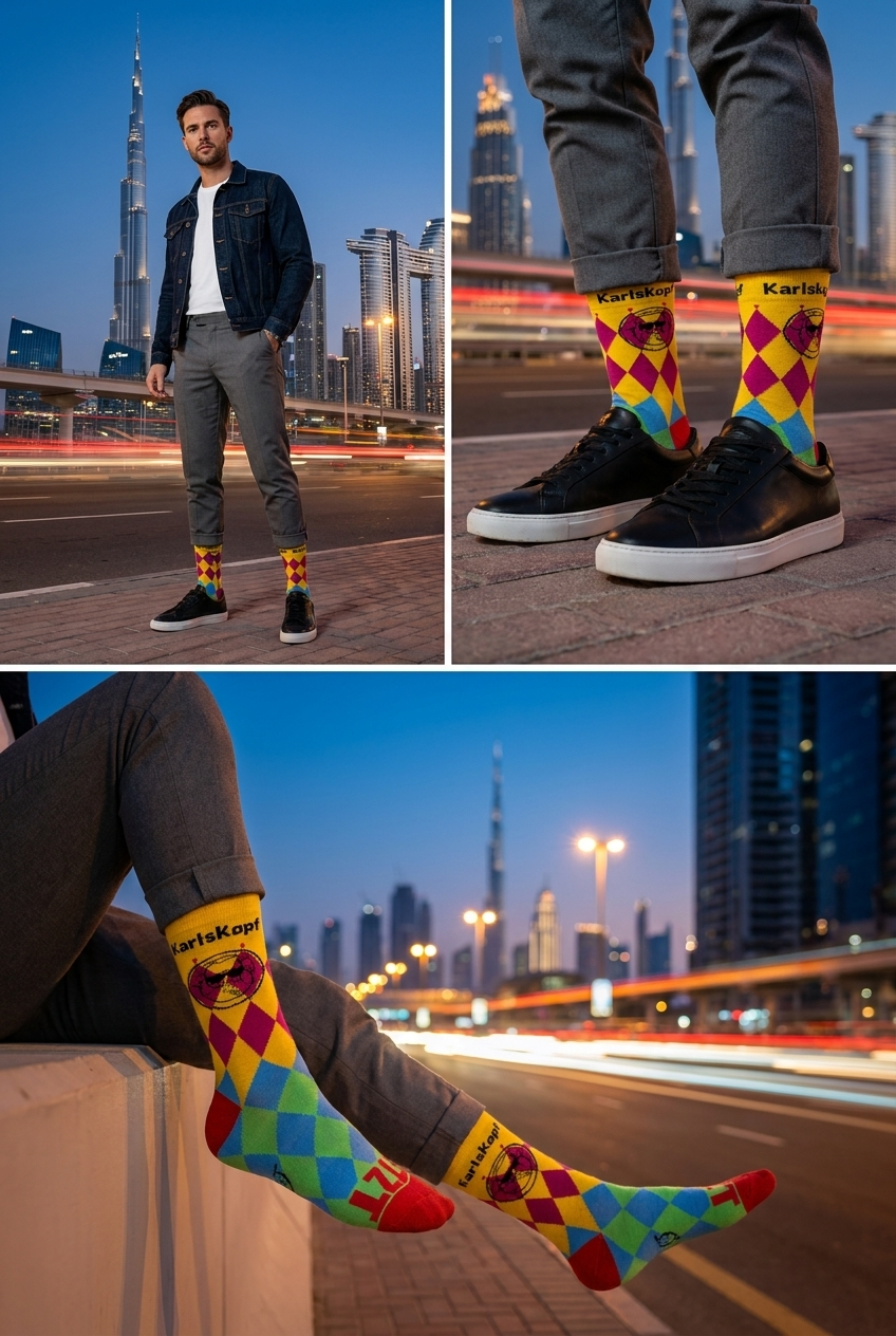 KULTURHAUPTSTADT SOCKEN C25 aus Bio-Baumwolle