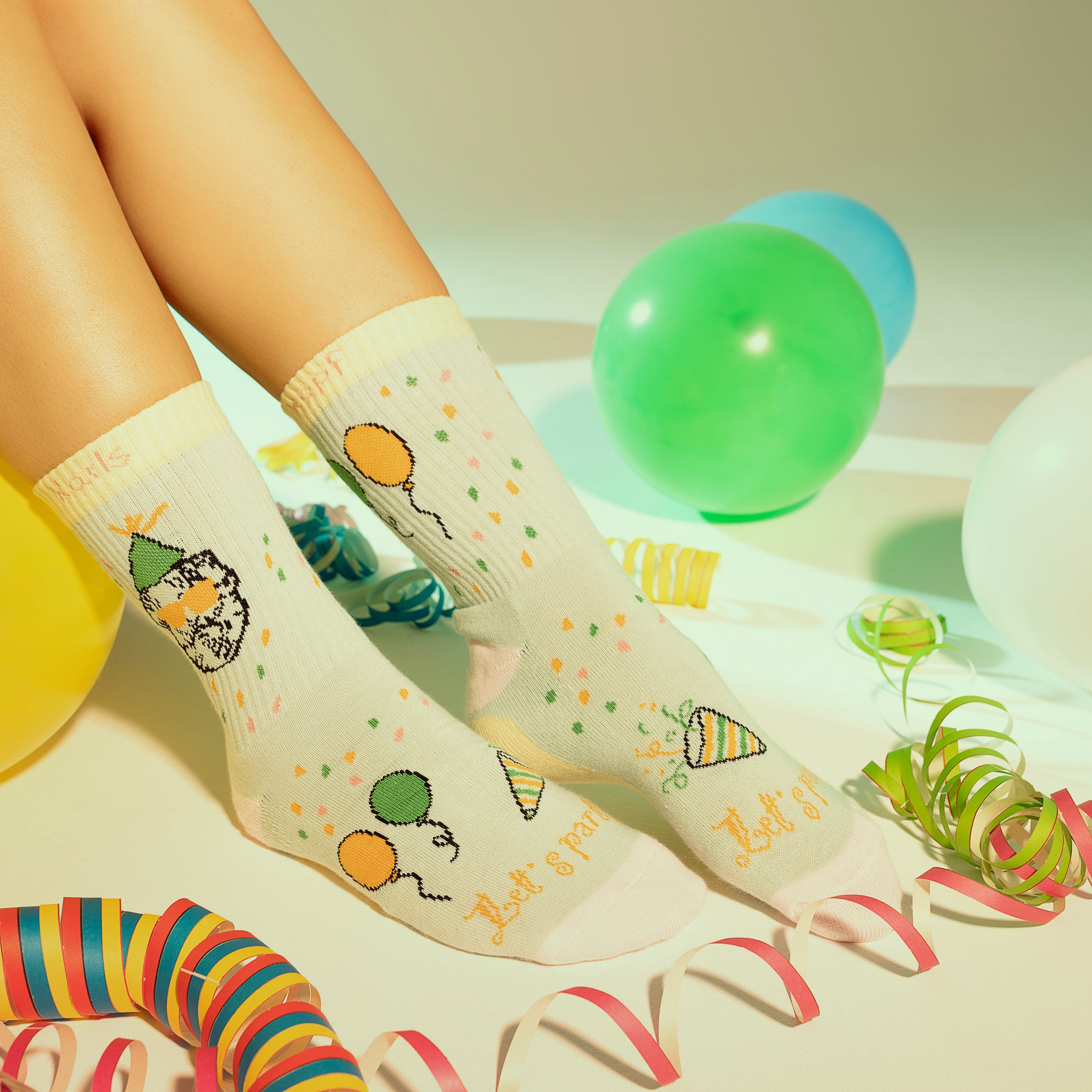 GEBURTSTAGS Socken aus Bio-Baumwolle