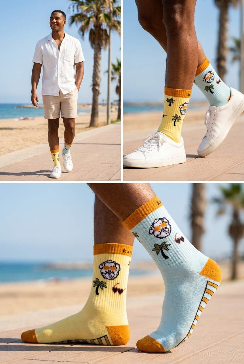 SUMMERVIBES SOCKEN aus Bio-Baumwollle