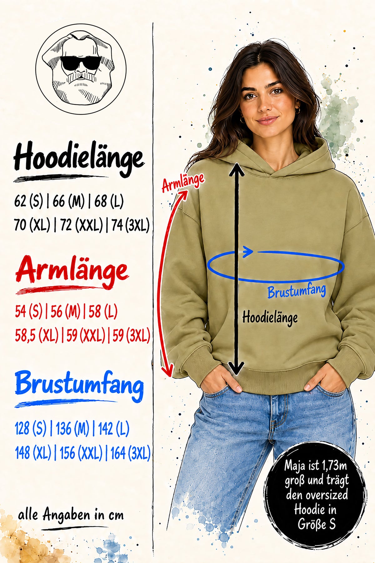 HIPSTER vol 1. - Unisex Hoodie oversized
