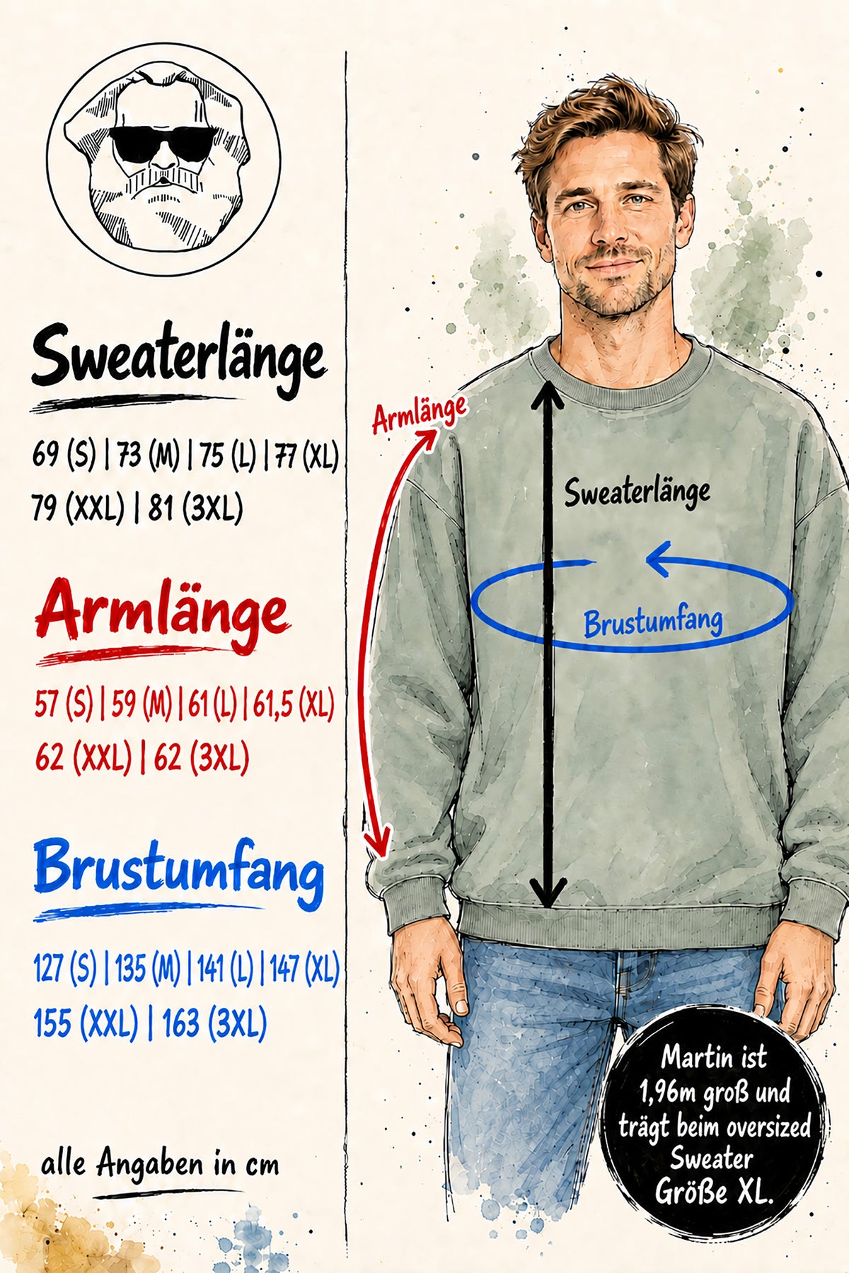 SURFERBOY vol 1. - Unisex Sweater oversized