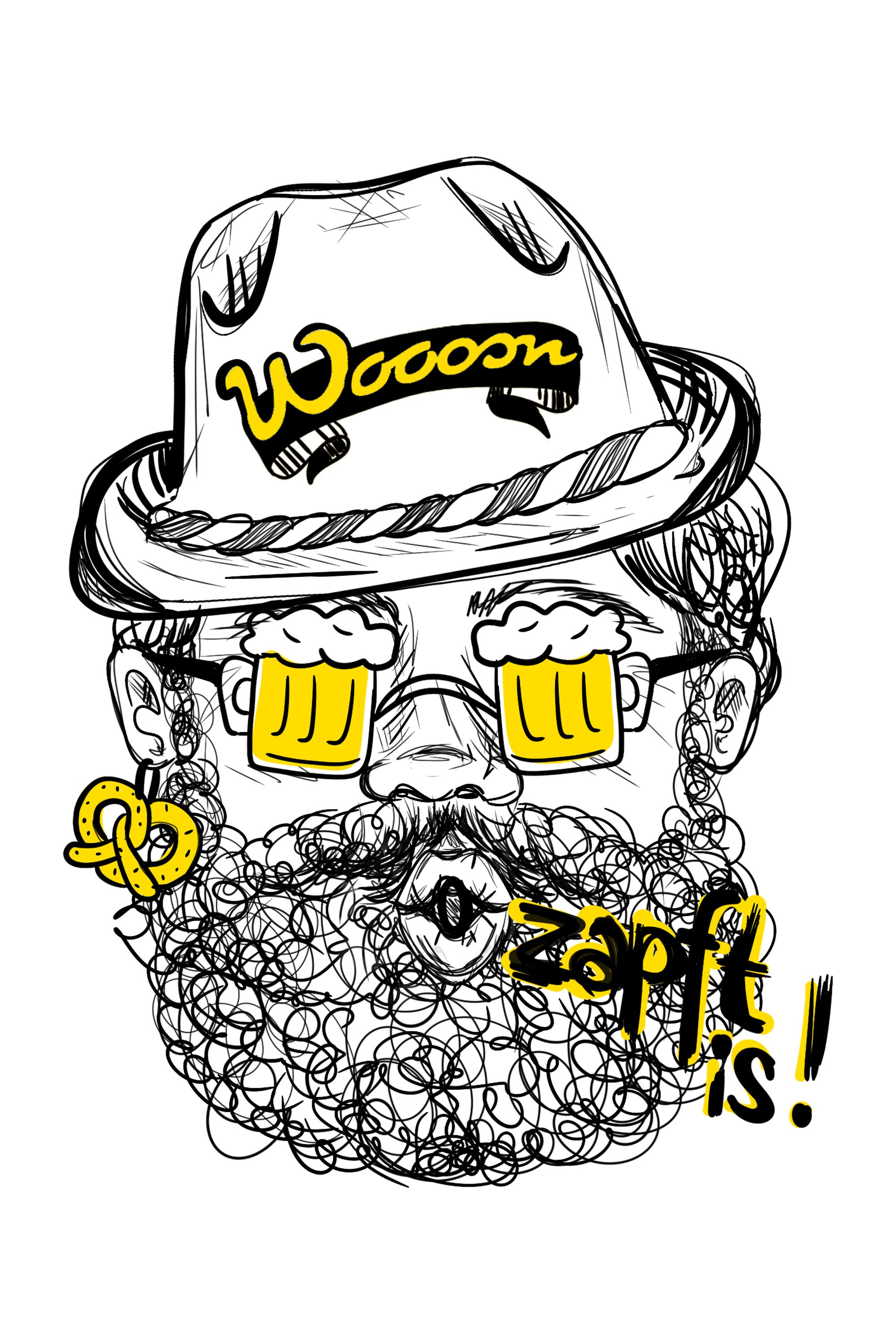 WOOOSN KARL vol. 2 - Damen T-Shirt oversized